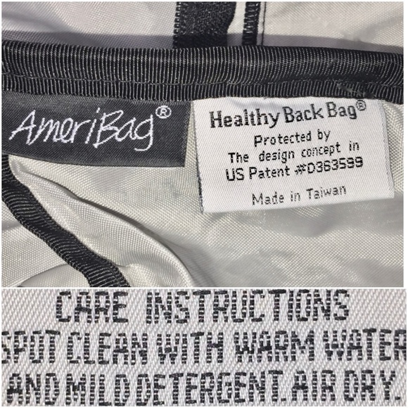 Ameribag Microfiber Backpacks Black Healthy Back - Picture 6 of 8